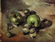 Paul Cezanne Green Apples painting